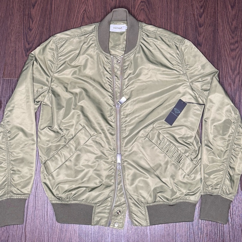 Diamond Supply Co. Bomber Jacket sz Medium